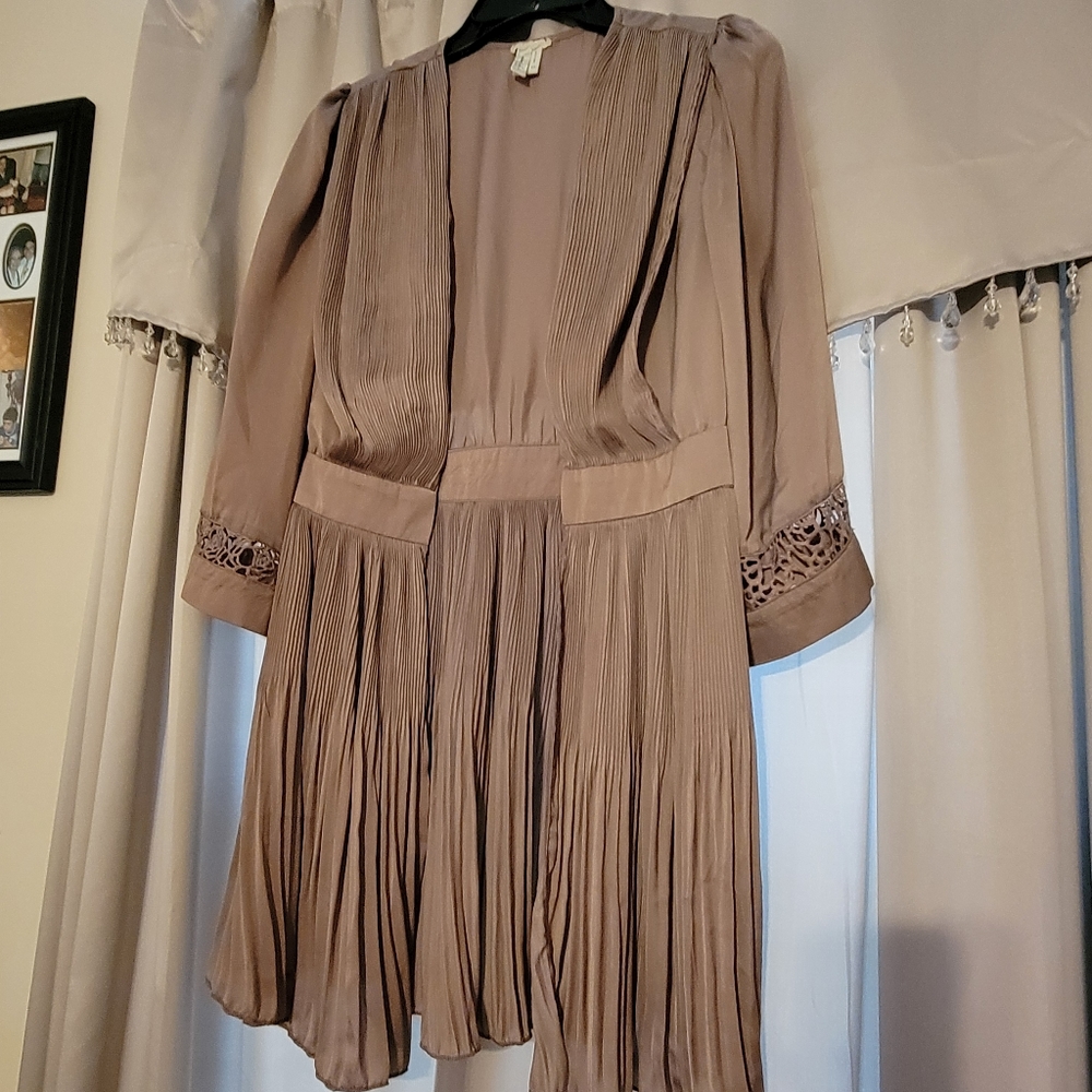 Satin Cardigan by Gimmicks by BKE*Cami sold separately from my closet